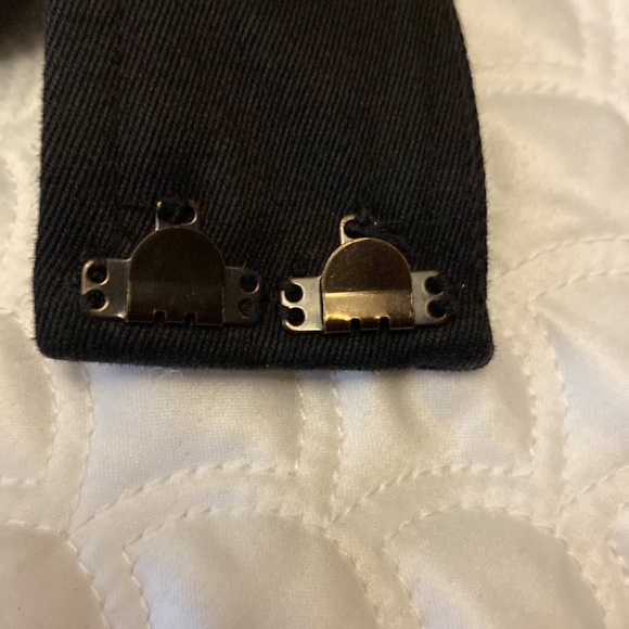 &TROUSERS Brand, Black Cotton Cigarette Trousers with a Kiss of Spandex Sz 2 - Picture 8 of 15